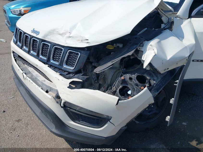 2019 Jeep Compass Sport 4X4 VIN: 3C4NJDAB9KT593003 Lot: 40070504