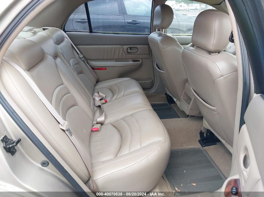 2000 Buick Century Limited VIN: 2G4WY55J2Y1107340 Lot: 40070538