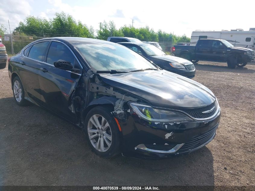 2016 Chrysler 200 Limited VIN: 1C3CCCAB7GN145740 Lot: 40070539