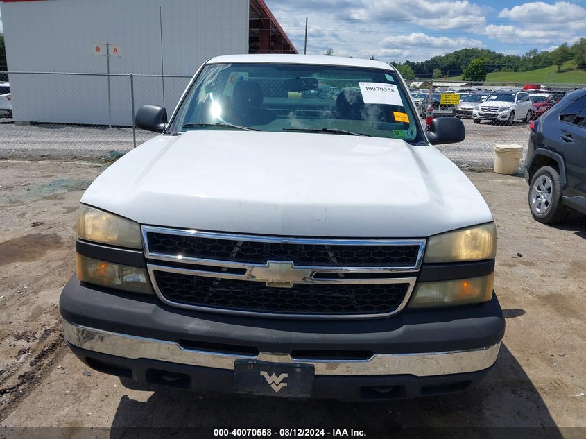 2006 Chevrolet Silverado 1500 Work Truck VIN: 1GCEC14V76Z288760 Lot: 40070558