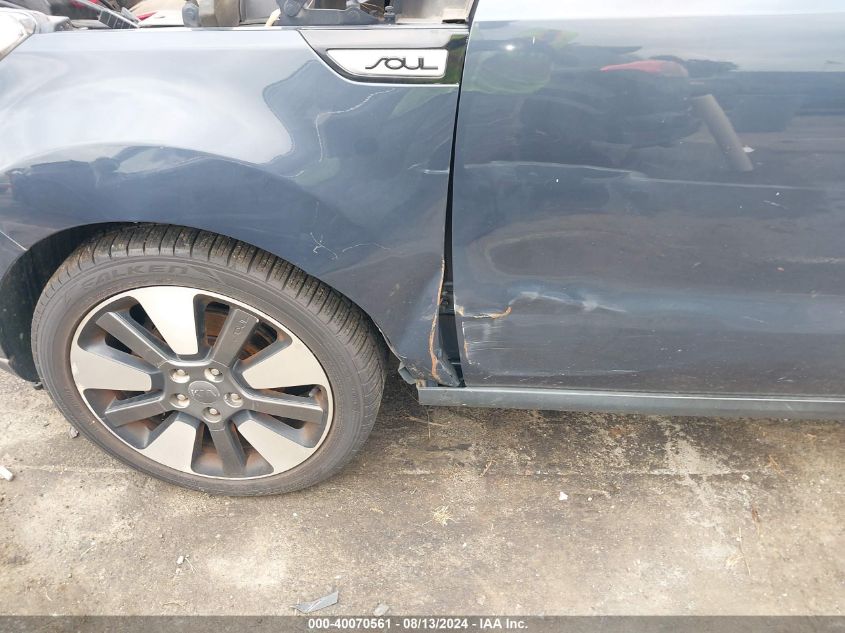 2016 Kia Soul + VIN: KNDJP3A59G7313724 Lot: 40070561