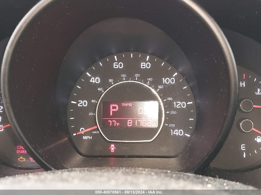 2016 Kia Soul + VIN: KNDJP3A59G7313724 Lot: 40070561