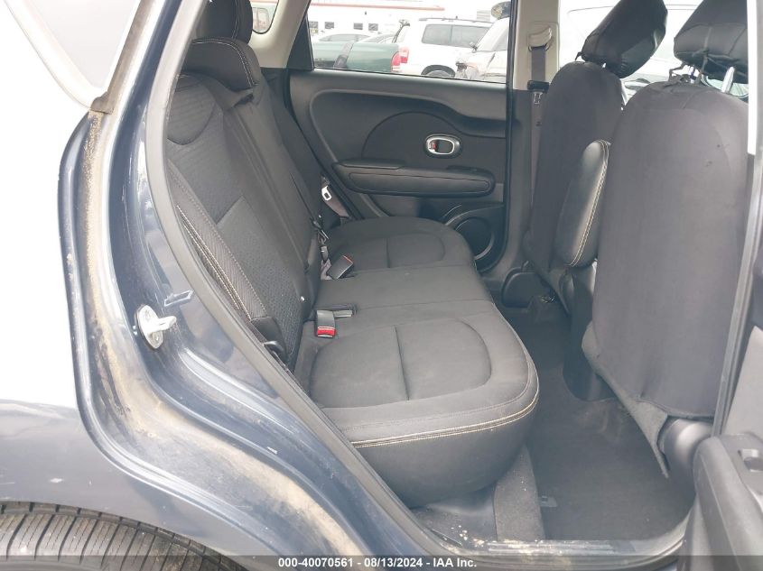 2016 Kia Soul + VIN: KNDJP3A59G7313724 Lot: 40070561