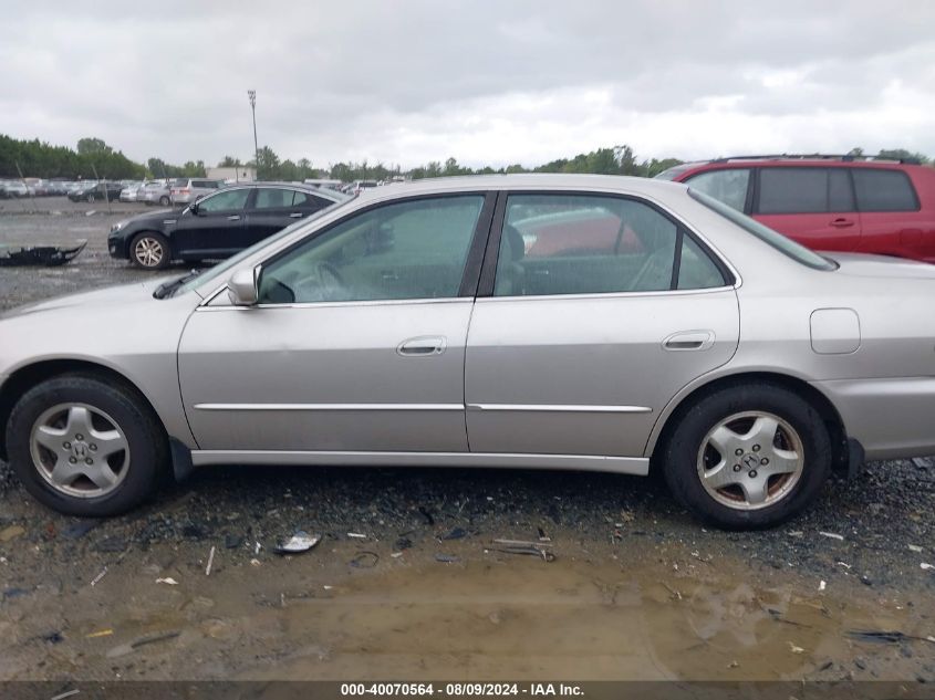 1999 Honda Accord Ex V6 VIN: 1HGCG1651XA031720 Lot: 40070564