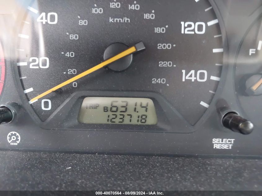 1999 Honda Accord Ex V6 VIN: 1HGCG1651XA031720 Lot: 40070564