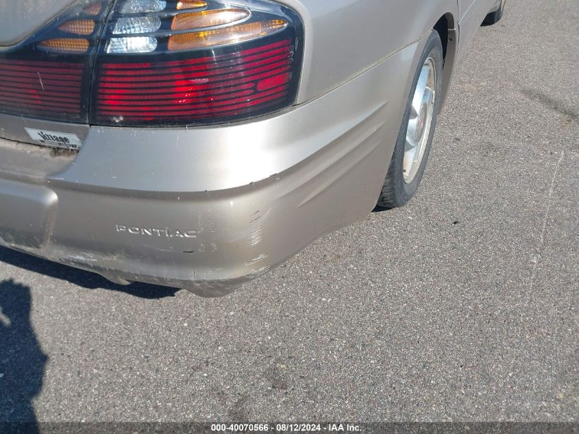 2000 Pontiac Bonneville Ssei VIN: 1G2HZ5413Y4287190 Lot: 40070566