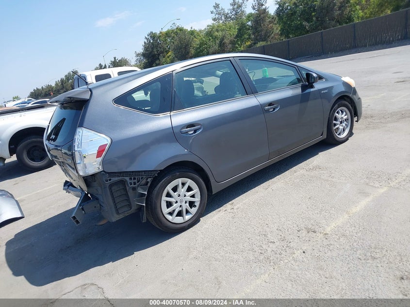 2013 Toyota Prius V VIN: JTDZN3EU8D3202367 Lot: 40070570