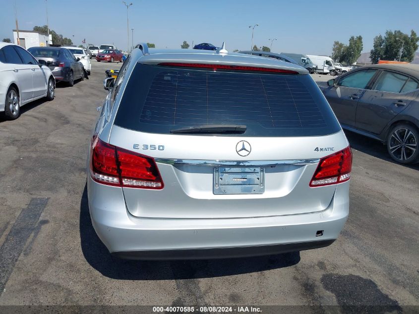 2014 Mercedes-Benz E 350 4Matic VIN: WDDHH8JB3EA974119 Lot: 40070585