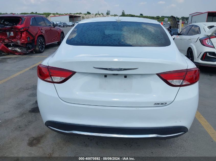 2016 Chrysler 200 Limited VIN: 1C3CCCAB4GN141726 Lot: 40070592