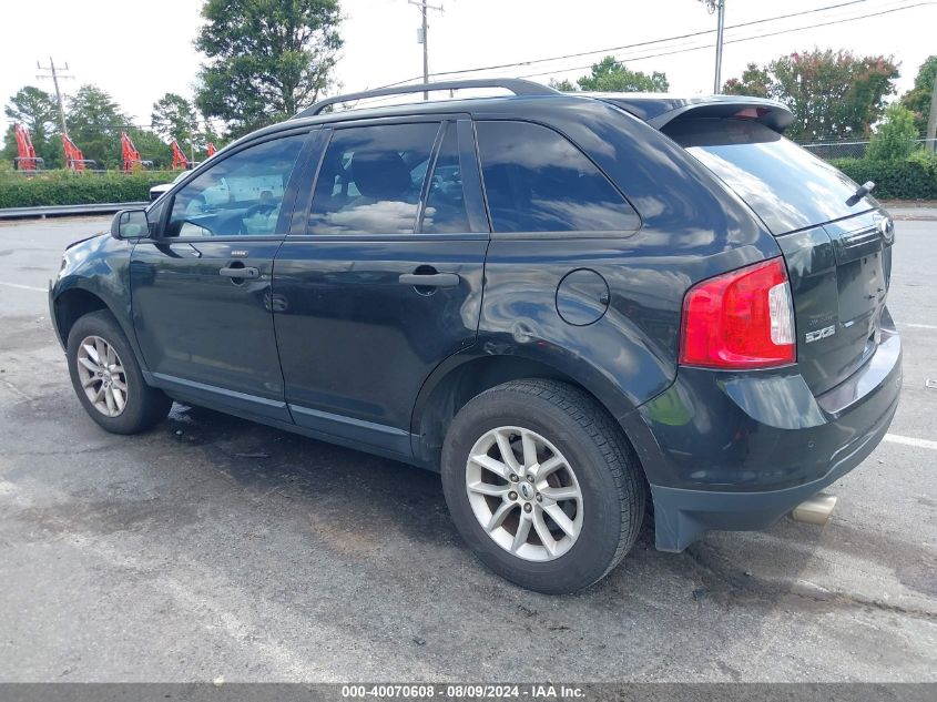 2014 Ford Edge Se VIN: 2FMDK3GC7EBB03897 Lot: 40709606