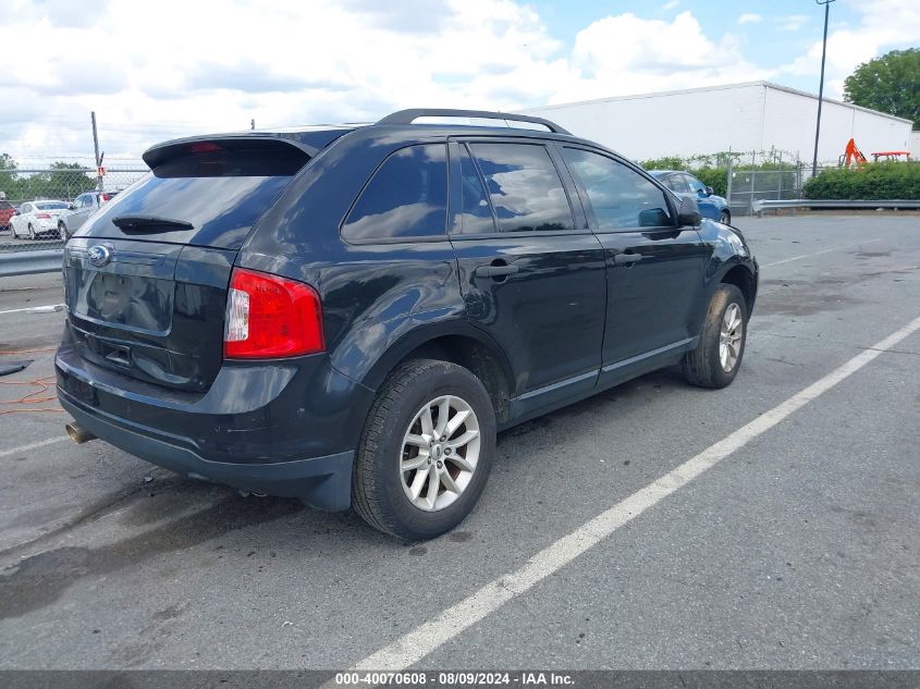 2014 Ford Edge Se VIN: 2FMDK3GC7EBB03897 Lot: 40709606