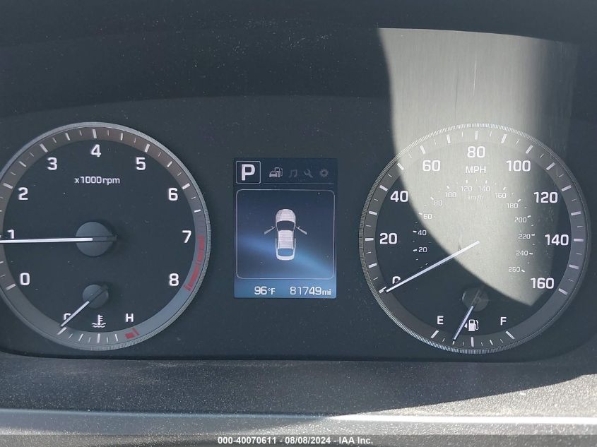 2015 Hyundai Sonata Sport VIN: 5NPE34AF6FH020840 Lot: 40070611