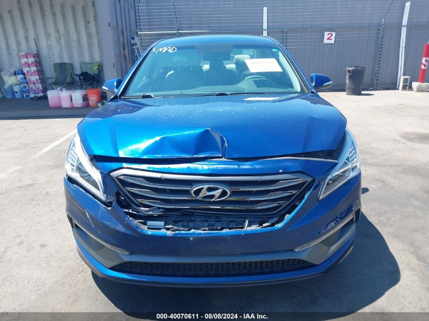 2015 Hyundai Sonata Sport VIN: 5NPE34AF6FH020840 Lot: 40070611