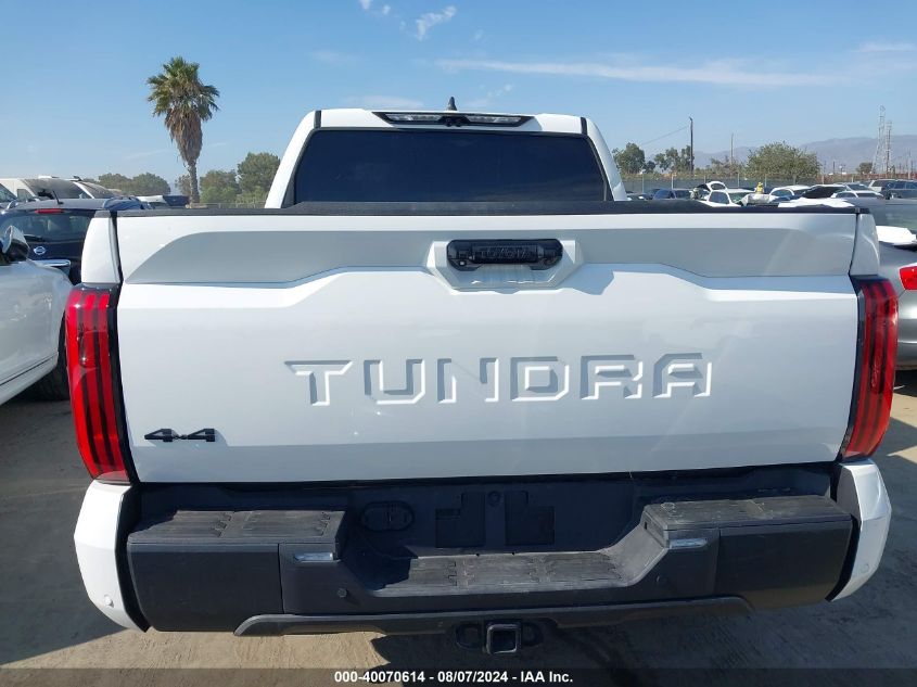 2024 Toyota Tundra Limited VIN: 5TFWA5DB9RX163735 Lot: 40070614