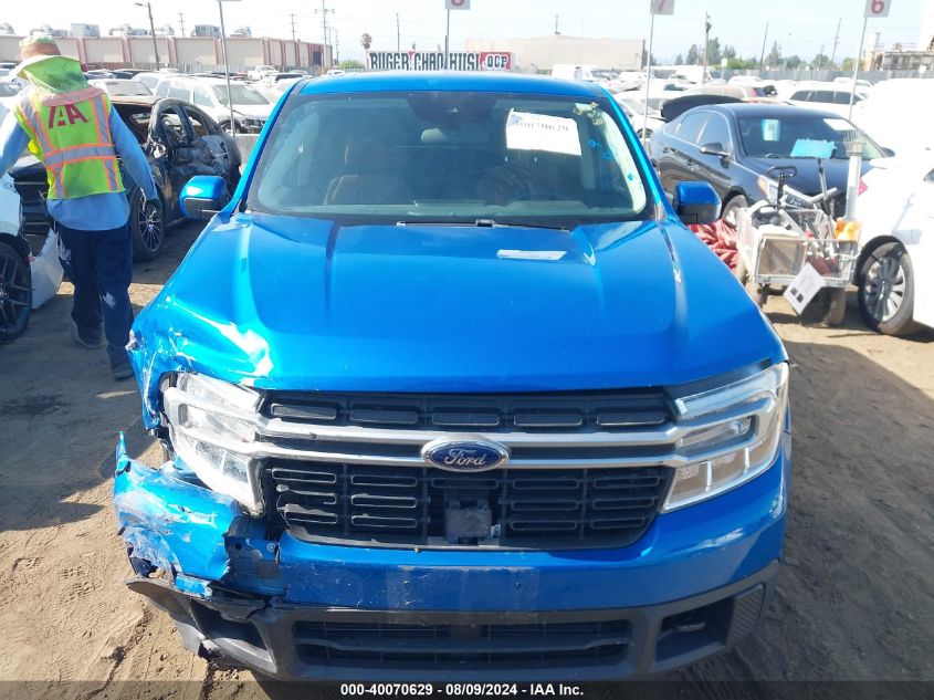 2022 Ford Maverick Lariat VIN: 3FTTW8F91NRA21480 Lot: 40070629