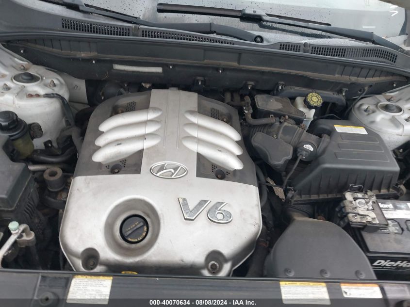 2007 Hyundai Veracruz Gls/Limited/Se VIN: KM8NU13C87U009338 Lot: 40070634