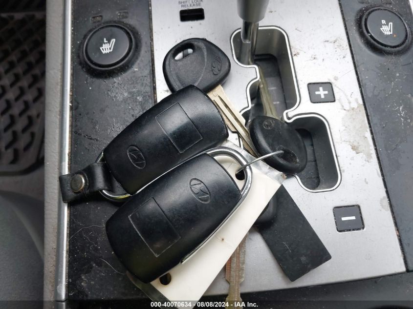 2007 Hyundai Veracruz Gls/Limited/Se VIN: KM8NU13C87U009338 Lot: 40070634