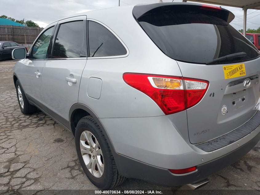 2007 Hyundai Veracruz Gls/Limited/Se VIN: KM8NU13C87U009338 Lot: 40070634