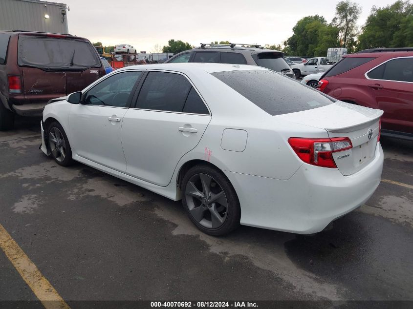 2012 Toyota Camry Se Limited Edition VIN: 4T1BF1FK3CU622378 Lot: 40070692