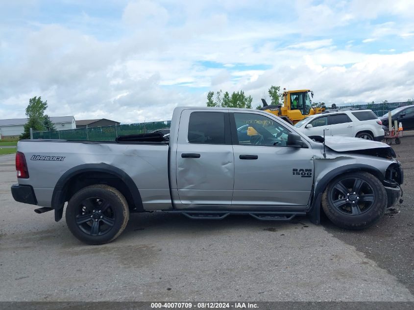 2022 Ram 1500 Classic Warlock Quad Cab 4X4 6'4 Box VIN: 1C6RR7GG5NS225218 Lot: 40070709