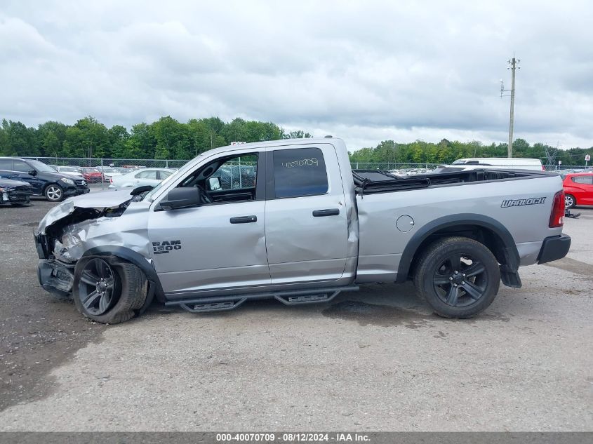 2022 Ram 1500 Classic Warlock Quad Cab 4X4 6'4 Box VIN: 1C6RR7GG5NS225218 Lot: 40070709