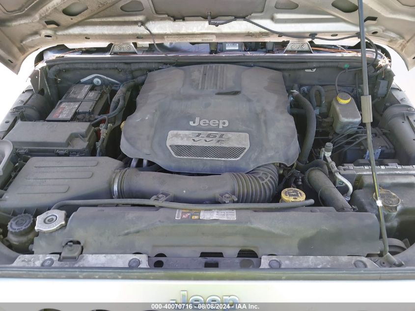 2012 Jeep Wrangler Sport VIN: 1C4AJWAGXCL214061 Lot: 40070716