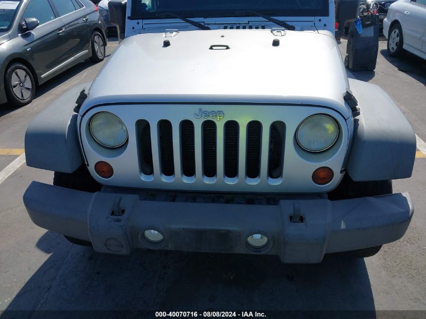 2012 Jeep Wrangler Sport VIN: 1C4AJWAGXCL214061 Lot: 40070716