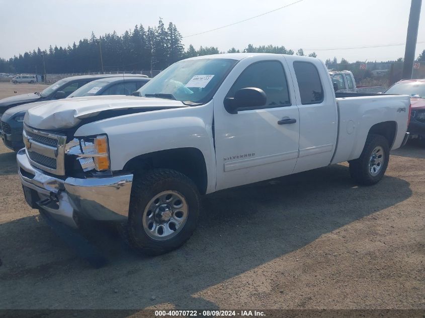 2012 Chevrolet Silverado 1500 Lt VIN: 1GCRKSE75CZ101327 Lot: 40070722