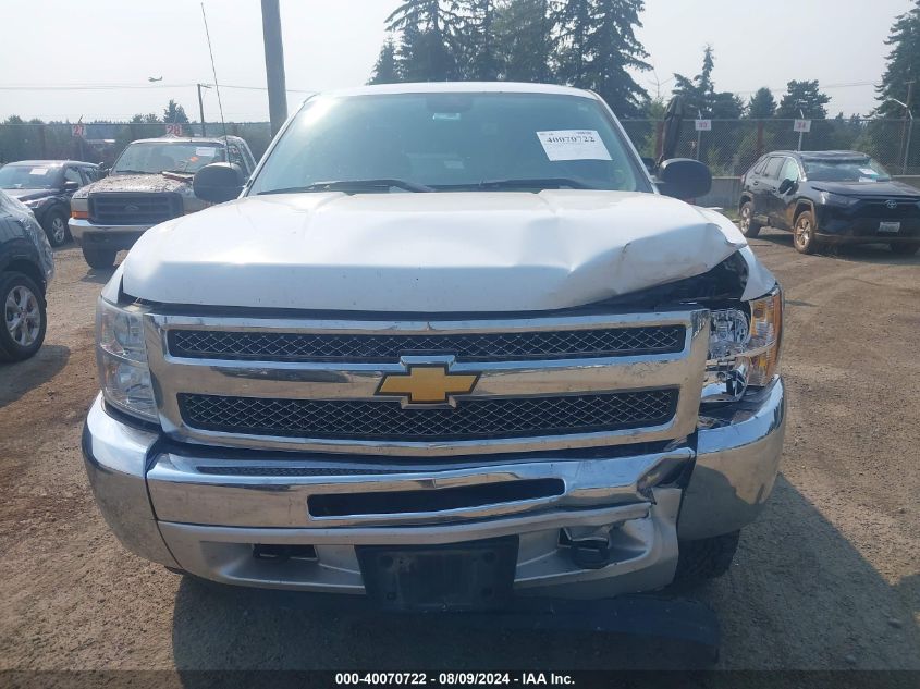 2012 Chevrolet Silverado 1500 Lt VIN: 1GCRKSE75CZ101327 Lot: 40070722