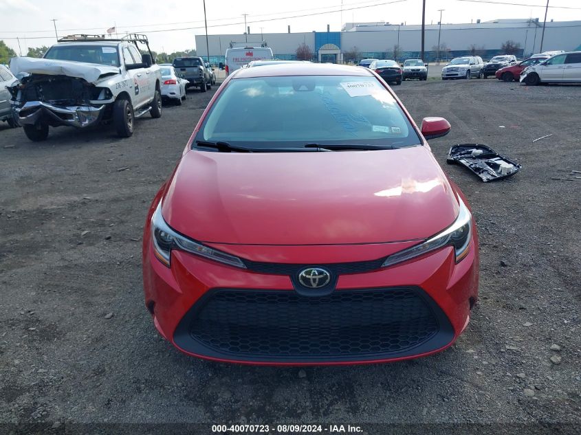 2020 Toyota Corolla Le VIN: 5YFEPRAE7LP048430 Lot: 40070723