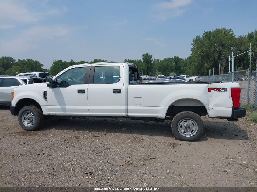 2018 Ford F250 Super Duty VIN: 1FT7W2B62JEC62374 Lot: 40070746