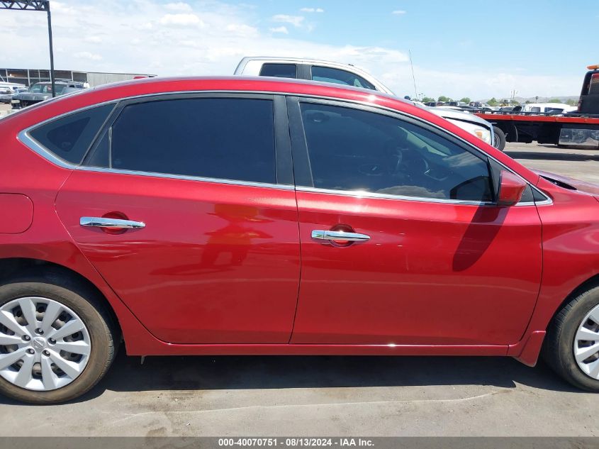 2016 Nissan Sentra Sv VIN: 3N1AB7AP5GL666385 Lot: 40070751