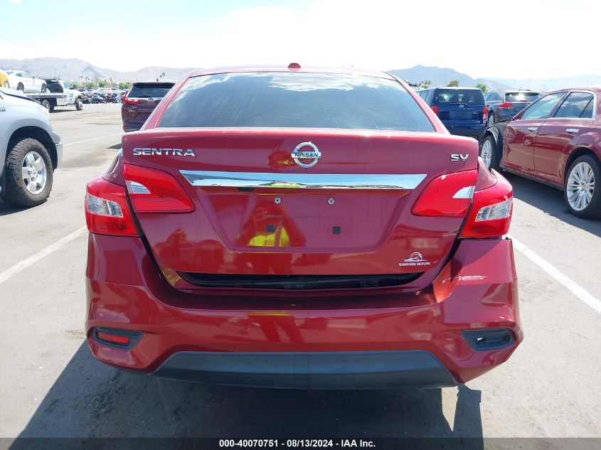 2016 Nissan Sentra Sv VIN: 3N1AB7AP5GL666385 Lot: 40070751