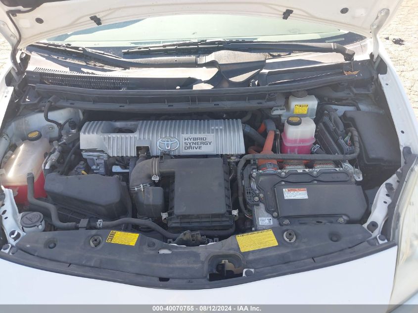 2013 Toyota Prius Two VIN: JTDKN3DU6D5668984 Lot: 40070755