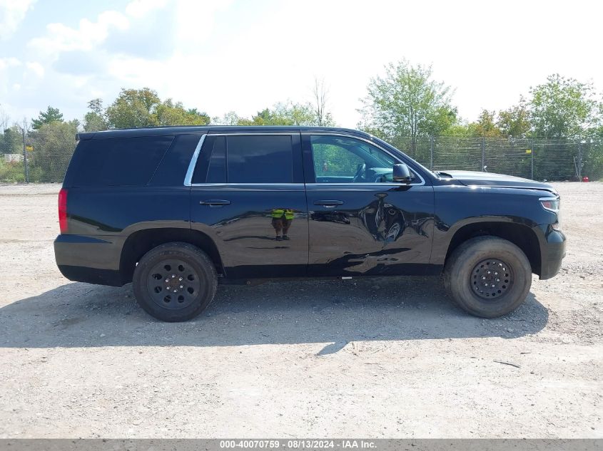 2018 Chevrolet Tahoe Commercial Fleet VIN: 1GNSKDECXJR201714 Lot: 40070759