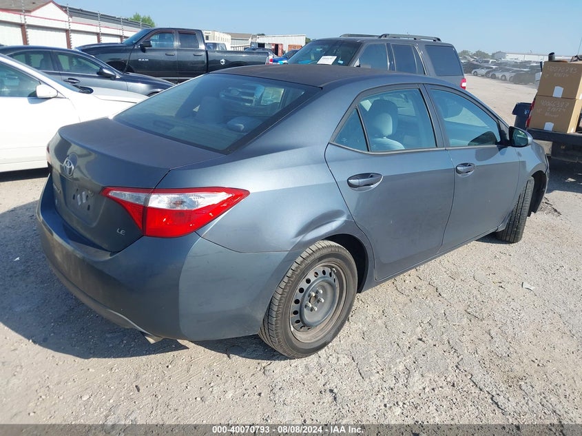 2015 TOYOTA COROLLA LE - 5YFBURHE3FP281579