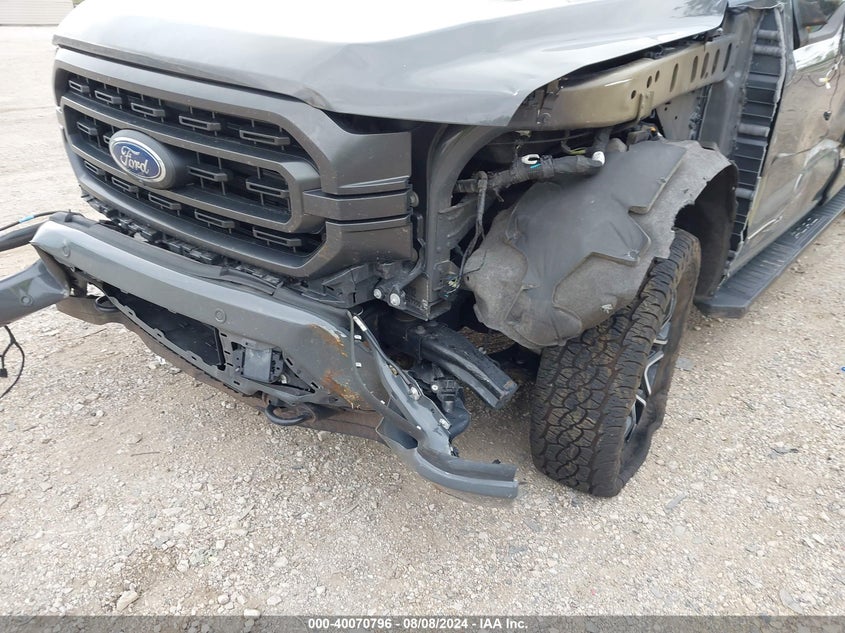 VIN 1FTFW1ED6MFC01611 2021 FORD F-150 XLT