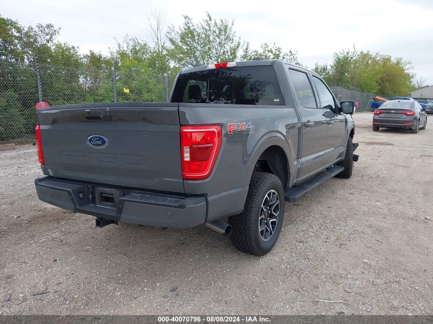 VIN 1FTFW1ED6MFC01611 2021 FORD F-150 XLT