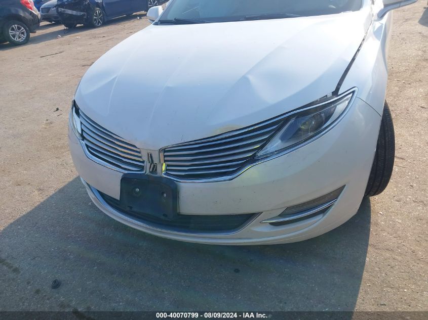 2016 Lincoln Mkz VIN: 3LN6L2G91GR626177 Lot: 40070799