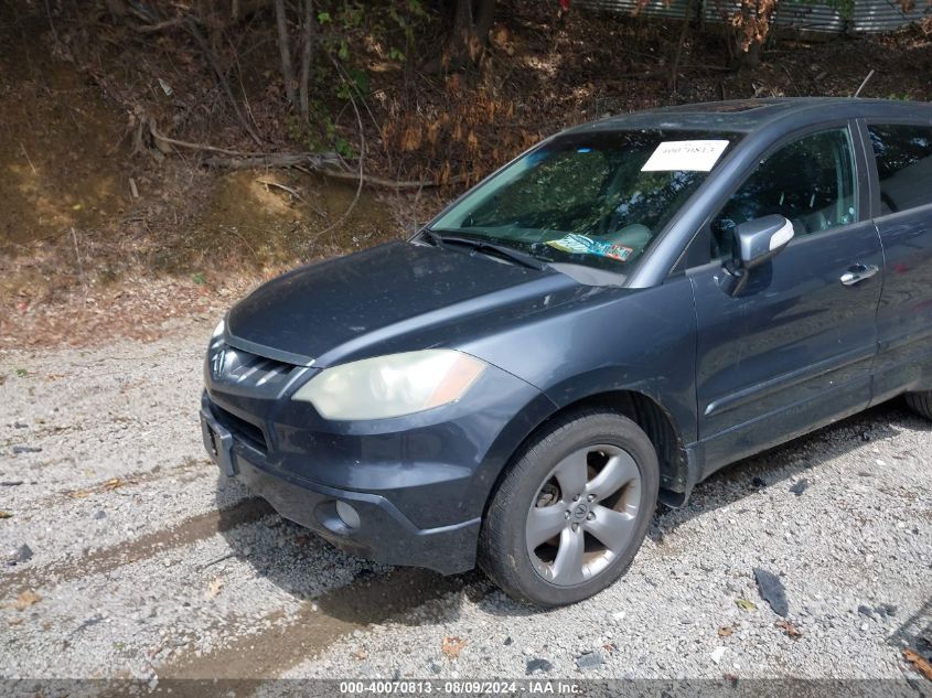 2007 Acura Rdx VIN: 5J8TB18577A001486 Lot: 40070813