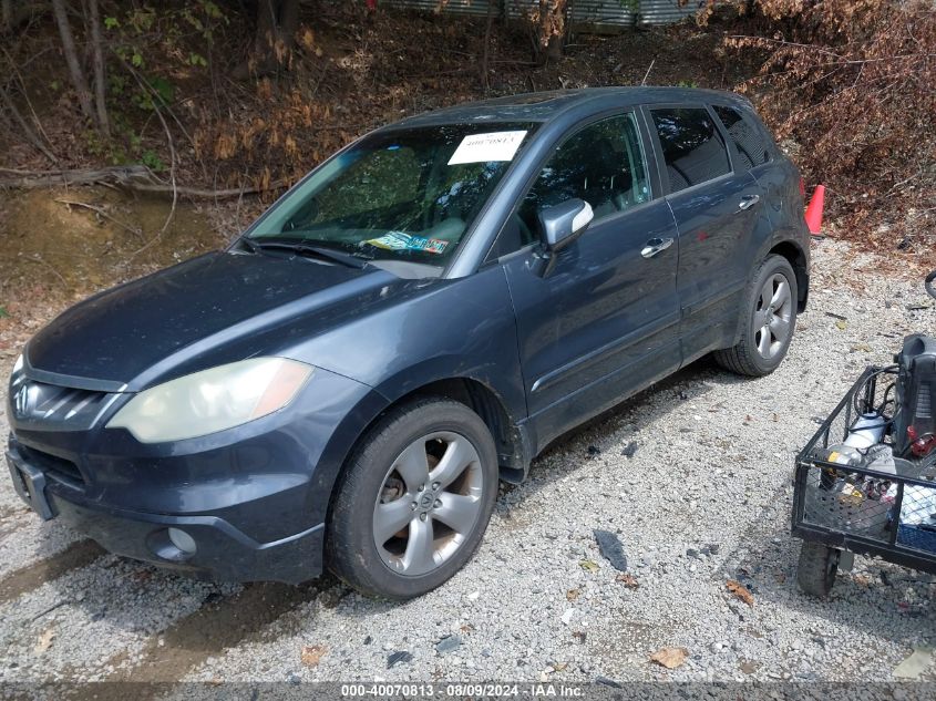 2007 Acura Rdx VIN: 5J8TB18577A001486 Lot: 40070813