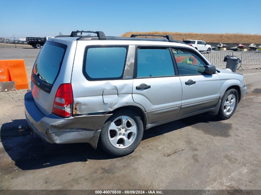 2004 Subaru Forester 2.5Xs VIN: JF1SG65684G724252 Lot: 40070830