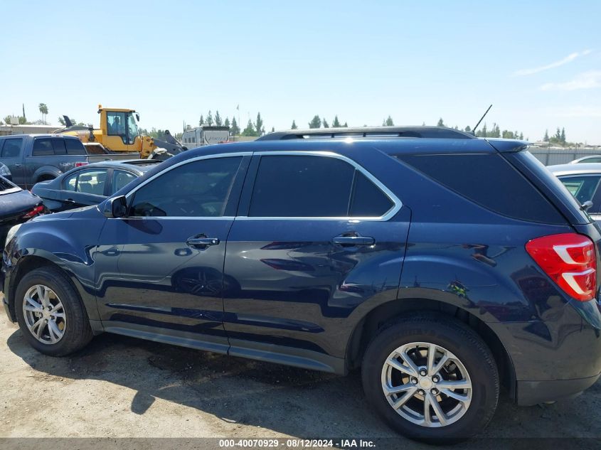 2016 Chevrolet Equinox Lt VIN: 2GNALCEK3G1142341 Lot: 40070929