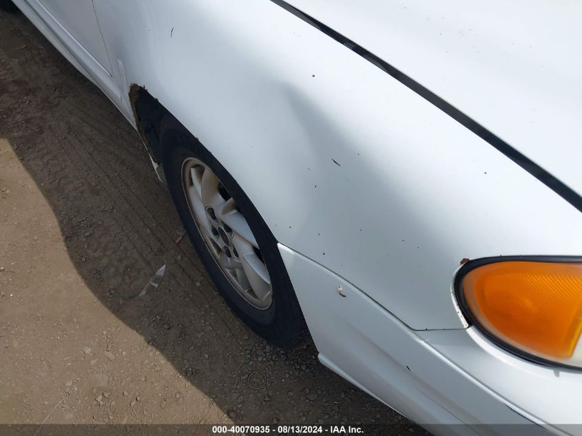 2004 Pontiac Grand Am Se1 VIN: 1G2NF52E34M566697 Lot: 40070935