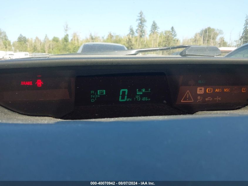 2008 Toyota Prius VIN: JTDKB20U087744993 Lot: 40070942