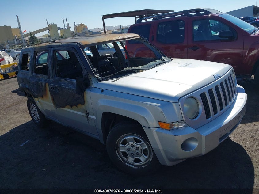 2009 JEEP PATRIOT VIN: 1J8FT28B29D177991