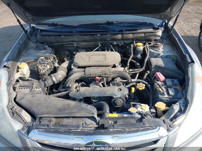 2011 Subaru Outback 2.5I Premium VIN: 4S4BRBGC3B3343165 Lot: 40070977