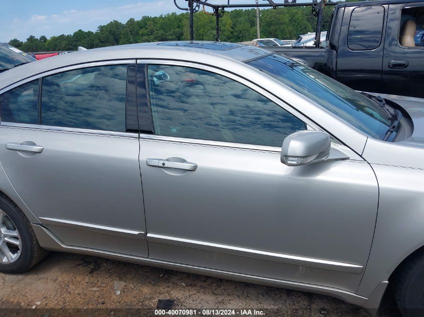 2010 Acura Tl 3.5 VIN: 19UUA8F5XAA008748 Lot: 40070981