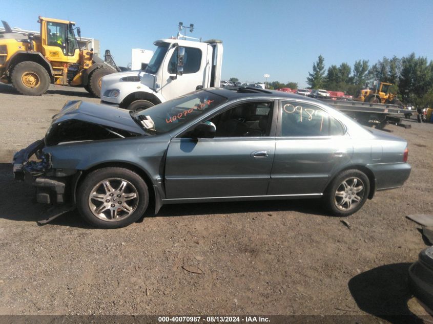 1999 Acura Tl 3.2 VIN: 19UUA5642XA007141 Lot: 40070987