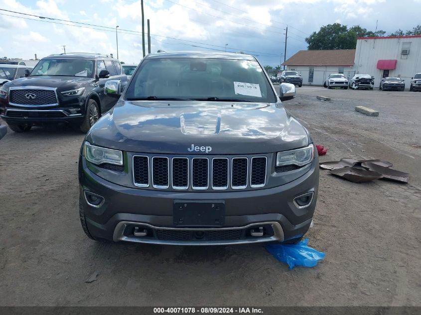 2014 Jeep Grand Cherokee Overland VIN: 1C4RJFCMXEC409750 Lot: 40071078